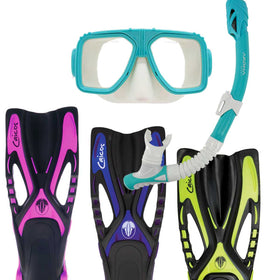 AKONA FINS, SNORKEL & MASK KIT