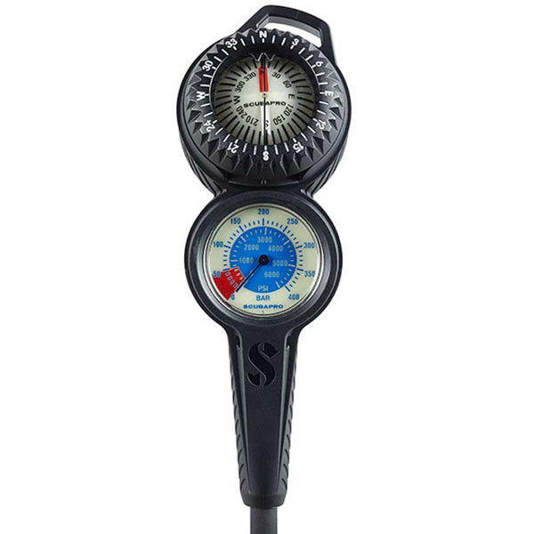 SCUBAPRO CONSOLE PRESSURE GAUGE BAR & PSI · COMPASS FS2