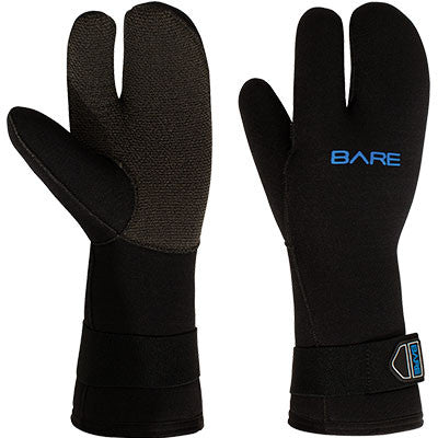 BARE 3-FINGER K-PALM MITT · 7mm