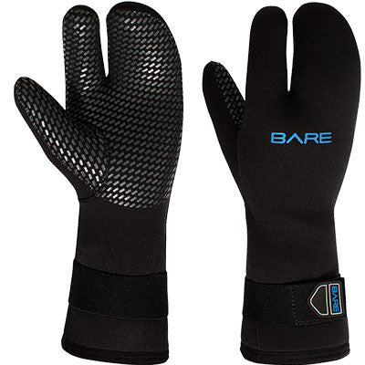 BARE 3-FINGER MITT · 7mm