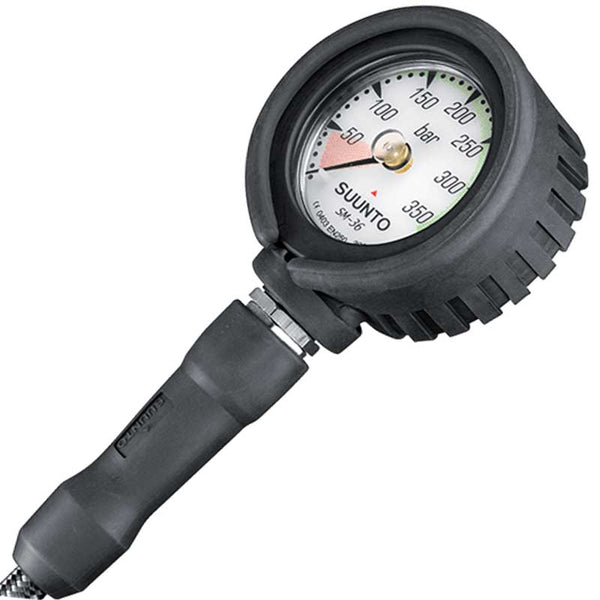 SUUNTO SM-36 PRESSURE GAUGE · BAR or PSI · with SHOE/HOSE