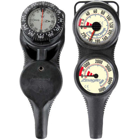 ZEAGLE Slimline Co-Pilot Console w/ Black Hose · BAR/METER or PSI/FEET