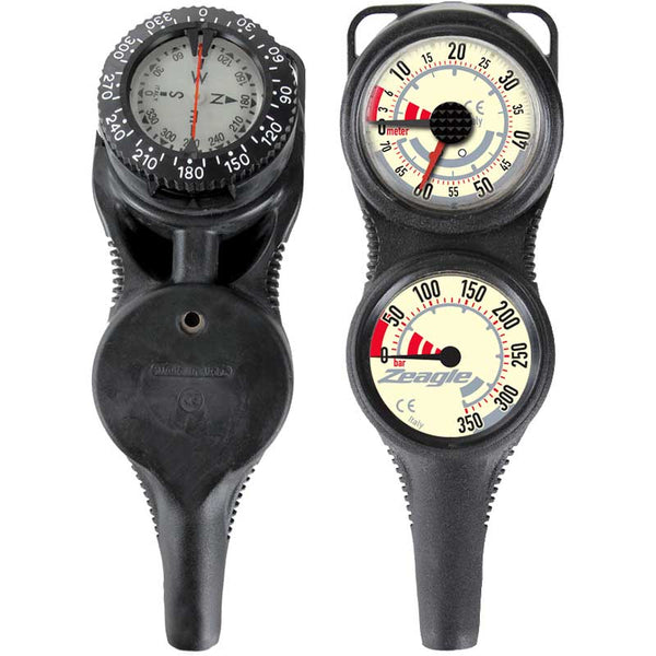 ZEAGLE Slimline Co-Pilot Console w/ Black Hose · BAR/METER or PSI/FEET