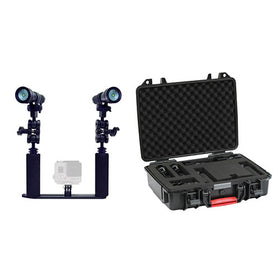 GoPro CAMERA TRAY & VIDEO ARM KIT with HARD CASE